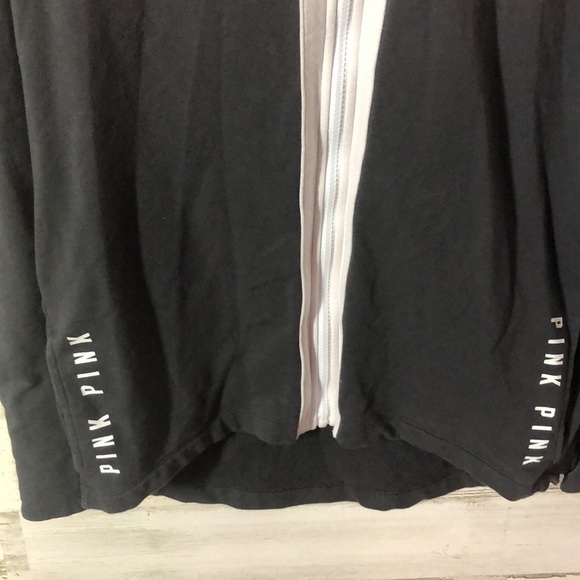 PINK VICTORIA’S SECRET sweatshirt hoodie size small pink and gray PINK H…​​ - Picture 3 of 5
